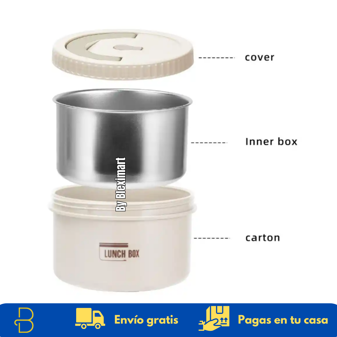 Portacomidas Térmico 4 en 1 – Tu comida caliente y fresca donde vayas