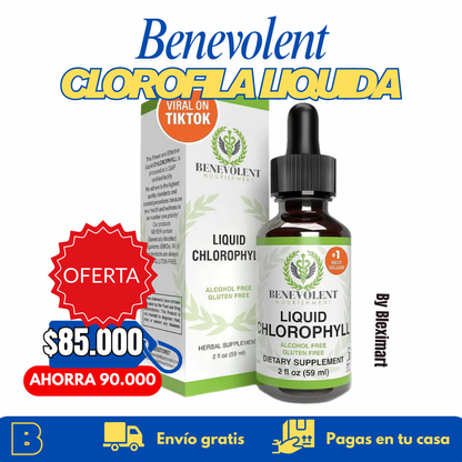 Clorofila líquida: El Secreto Viral para tu Piel y Bienestar