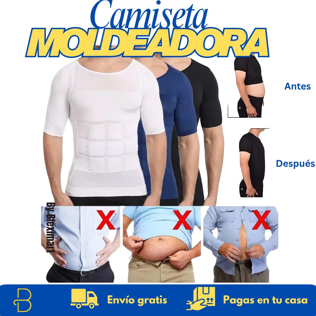 Camiseta de Compresión Masculina – Tu aliado para una mejor postura y presencia