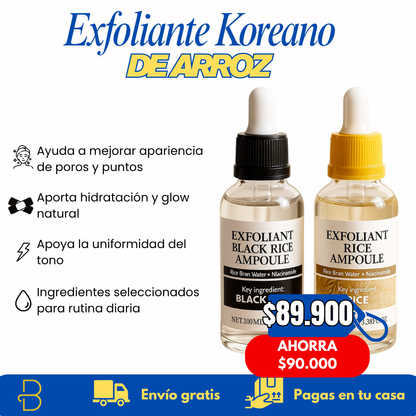Tratamiento Facial de Arroz Coreano - El secreto coreano para tu mejor piel