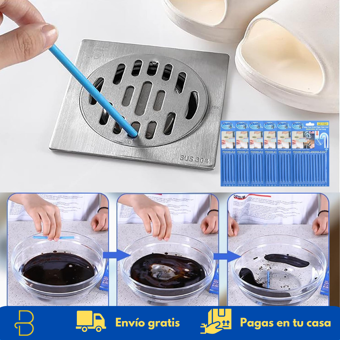 Barritas de Limpieza Enzimáticas: Mantén Tus Tuberías Siempre Limpias y Frescas