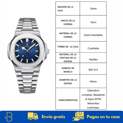 Reloj de lujo Titan - Diseñado para destacar con clase