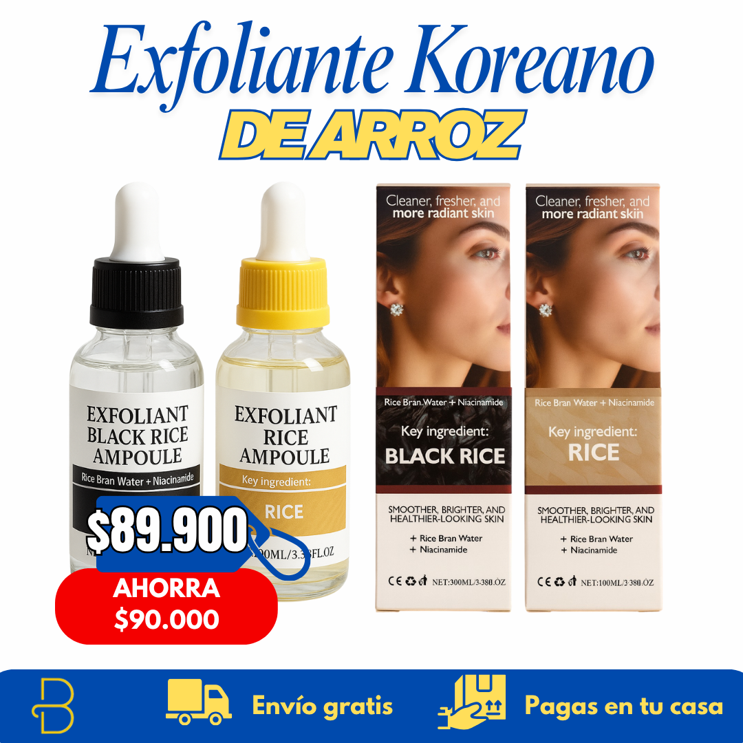 Tratamiento Facial de Arroz Coreano - El secreto coreano para tu mejor piel