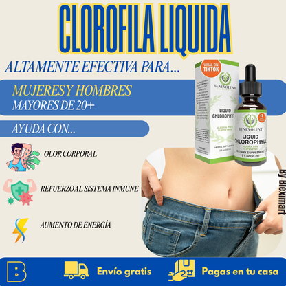 Clorofila líquida: El Secreto Viral para tu Piel y Bienestar