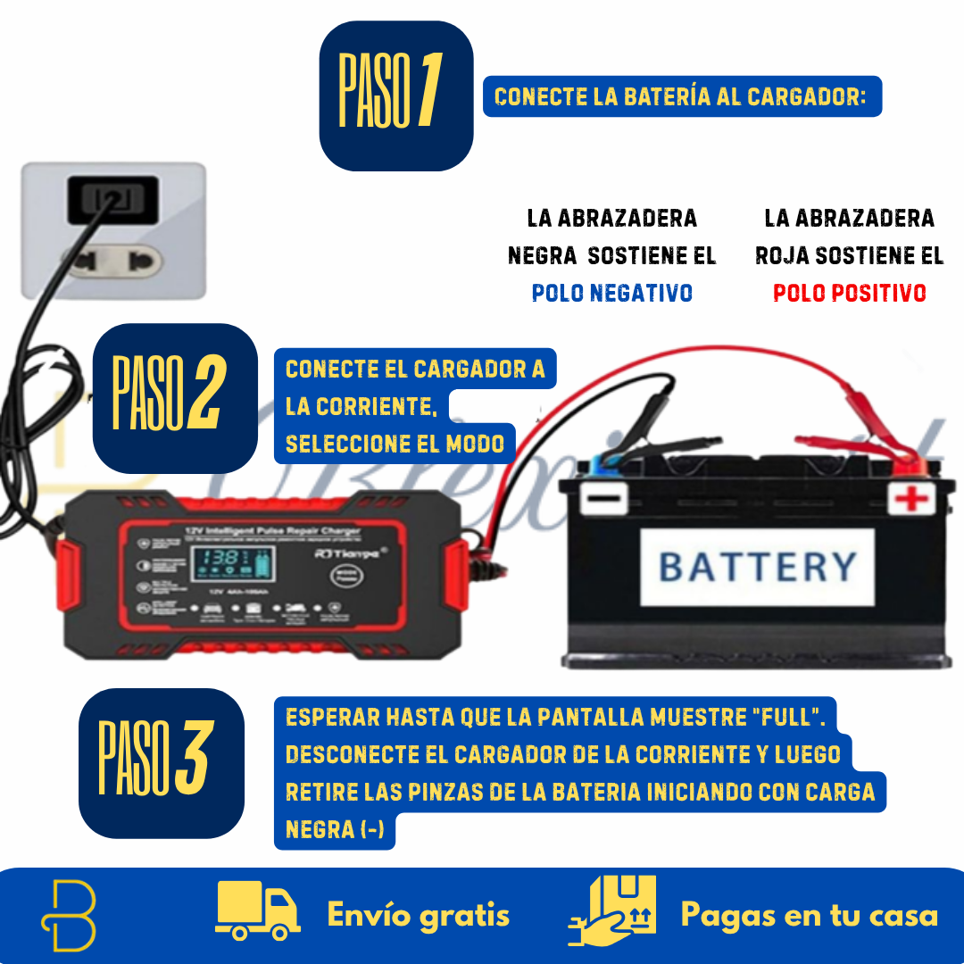 Cargador inteligente multiusos - 12V
