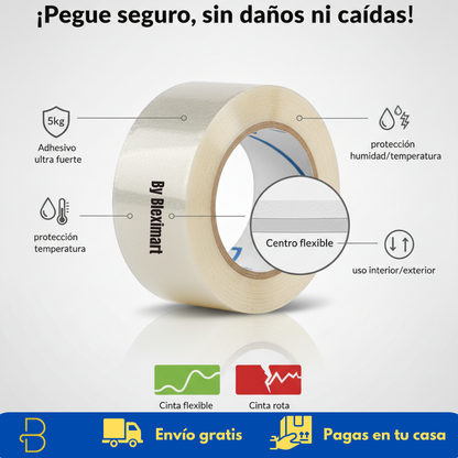 Pack 3X1 Cinta doble faz - 3M