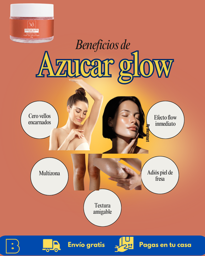 Azúcar Glow 60g: Renovador de Tono y Suavidad