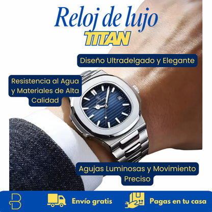 Reloj de lujo Titan - Diseñado para destacar con clase