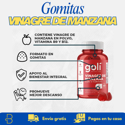 Gomitas Bienestar – Digestión o Relajación, 60 unidades