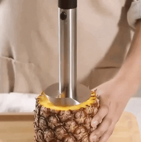 PineXpert: Cortador y Rebanador de Piña en Espiral