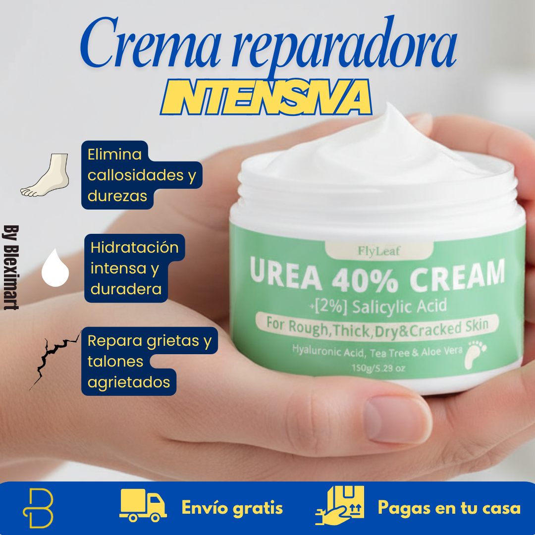 Crema Reparadora Intensiva con Urea 40 % para Pies y Manos - Recupera la suavidad