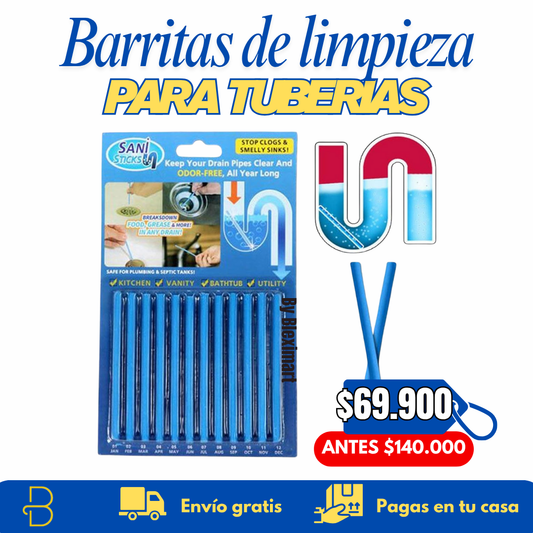 Barritas de Limpieza Enzimáticas: Mantén Tus Tuberías Siempre Limpias y Frescas